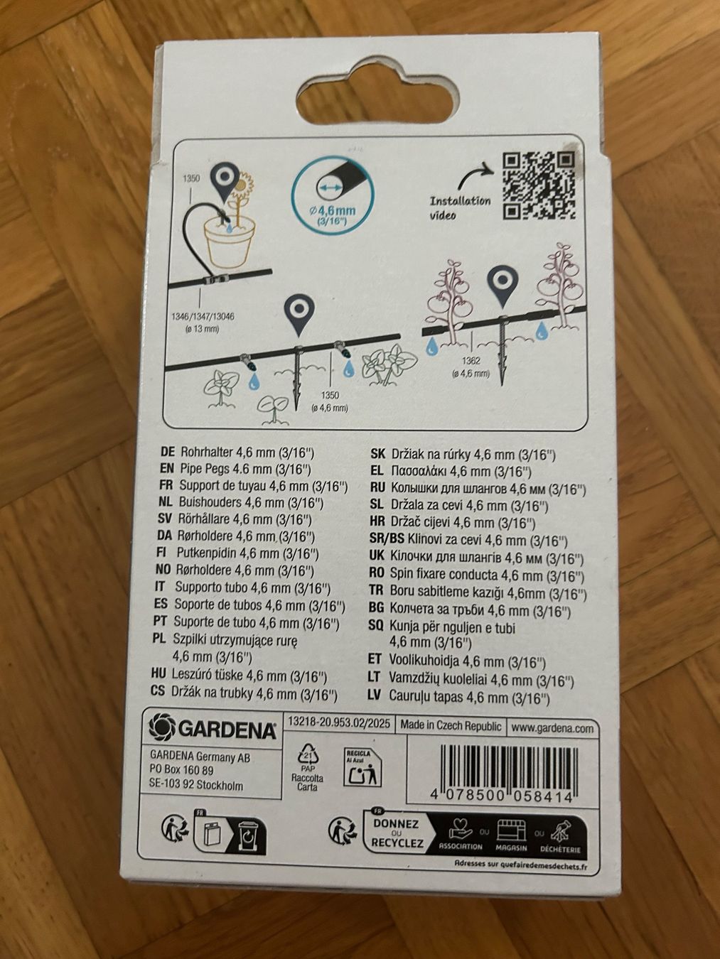 Gardena Tubi & Tubi flessibili: Gardena Micro-Drip-System Rohrhalter 4,6mm 15Stk – Nuovo e nell'imballaggio originale da Genève venduto da sunandwind 2
