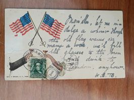 Litho US Postcards / Gelaufen 1905