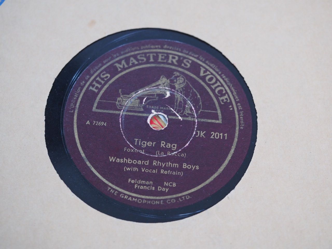 Dischi in vinile: DISQUES 78 TOURS – Usato da Lausanne venduto da Leag 6