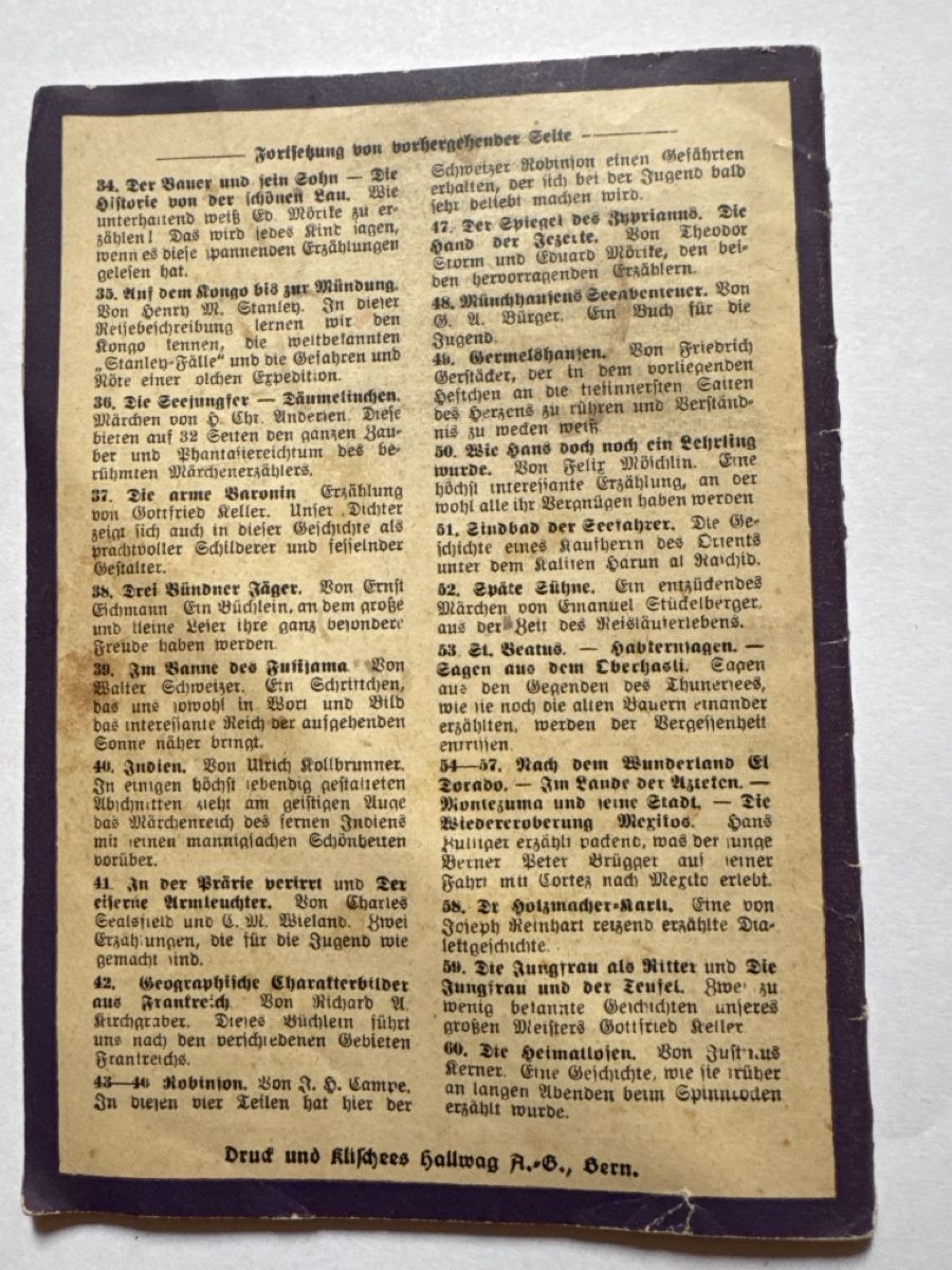 Zeitschriften & Magazine: Heft Nr. 7 Schweizer Jugendschriften – Gebraucht aus Hombrechtikon von Froeschli9 1