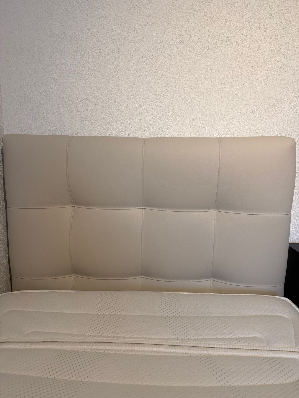 Letti: Bett Boxspring mit Kopfteil 100x220cm – Usato da Biberist venduto da Esoem 2