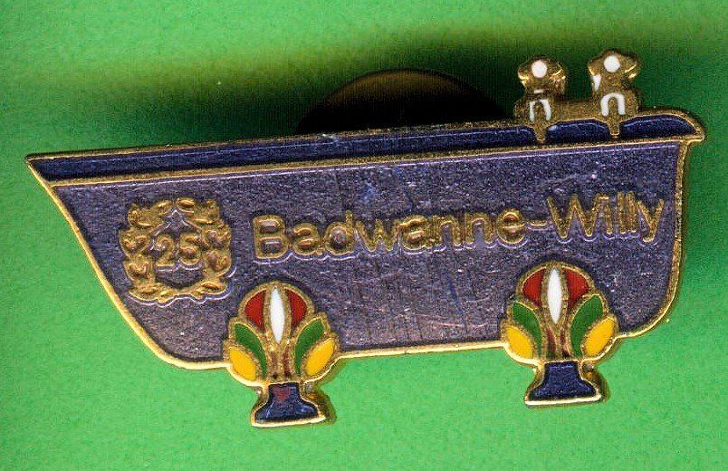 Placchette & Badge: Badewanne Willy – Usato da Winterthur venduto da Sammleroase