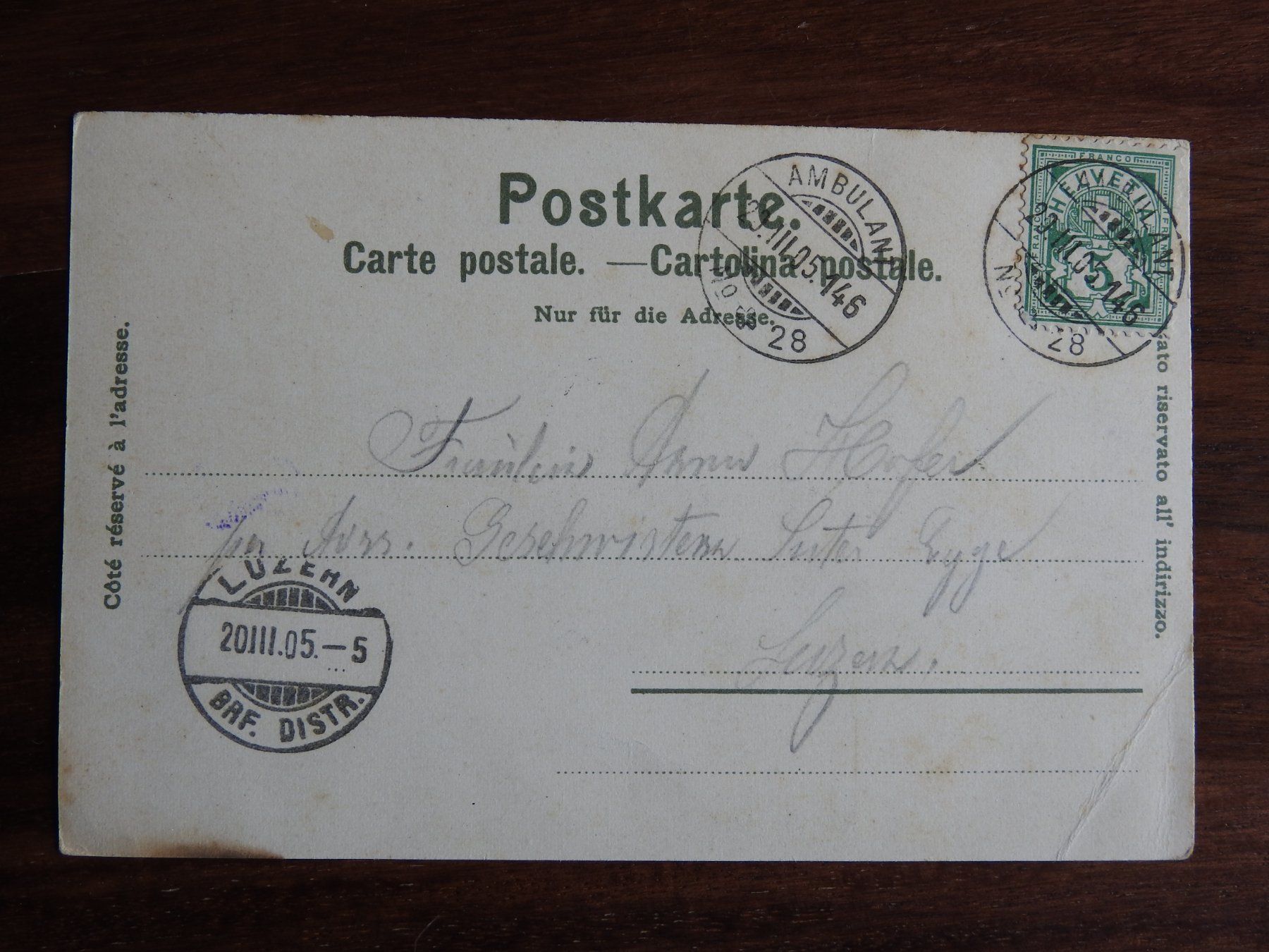 Cartoline postali: Gruss aus Wald, schöne AK ! – Usato da Rain venduto da 999-800-K 1