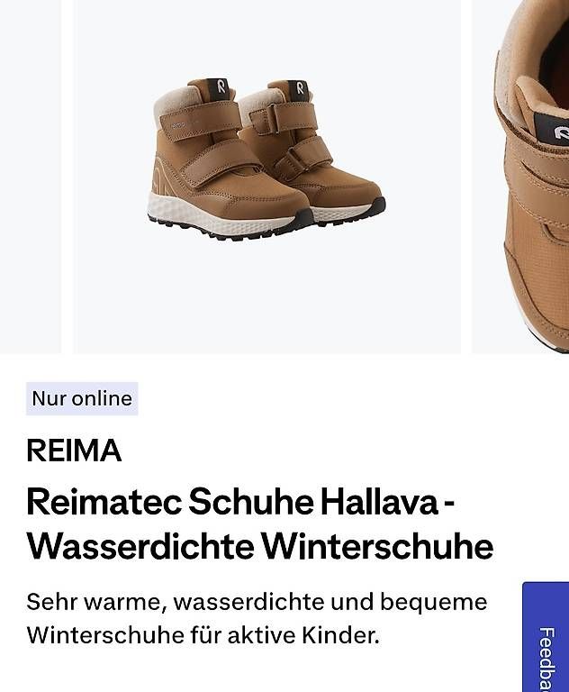 Reima Chaussures garçon: Winterschuhe Reima Gr. 32 – D'occasion à Aarau par Mocciosa 2