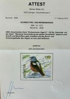 3451) 1272Ab Steinrötel Abart ver Druckfarben Attest Kt 1800