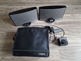 2 Bose SoundDock Series II inkl. Tasche + Bluetooth Adapter