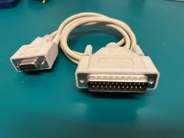 Serial cable 25 pins to 9 pins 🚚🆓