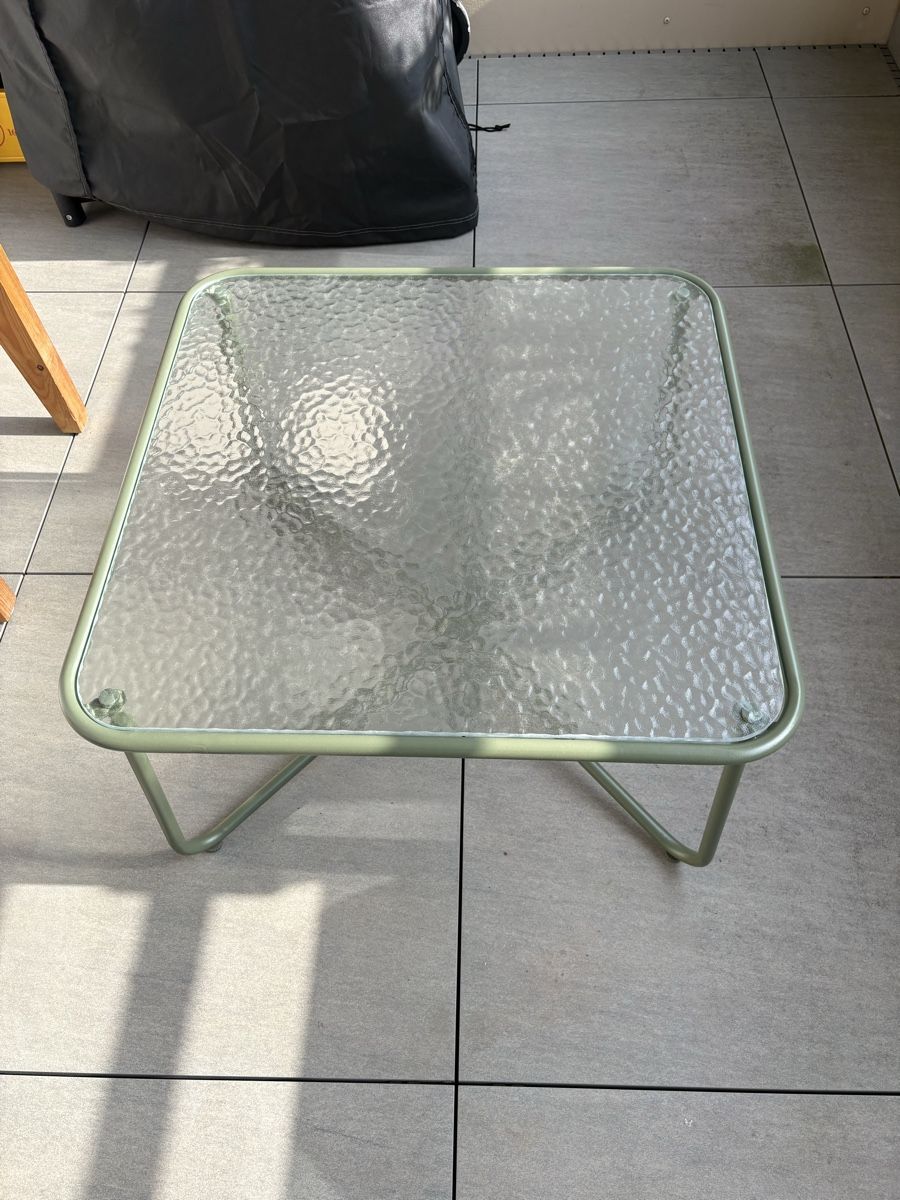 Tavoli: Balkontisch aus Glas – Usato da St Gallen venduto da luk_mx2n 1