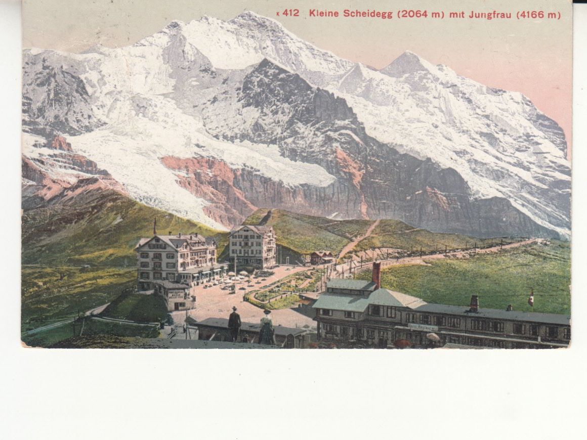 Cartoline postali: Kleine Scheidegg 1910 – Usato da Bürglen TG venduto da StampGraf