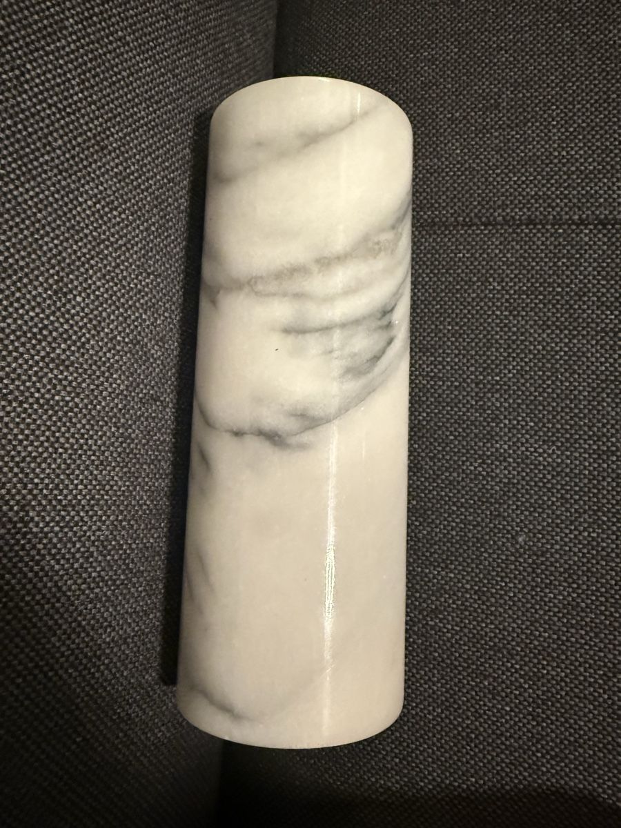 Vasen & Gefässe: Weisse Marmor Vase Carrara – Gebraucht aus Buchs SG von and_d8tp 1