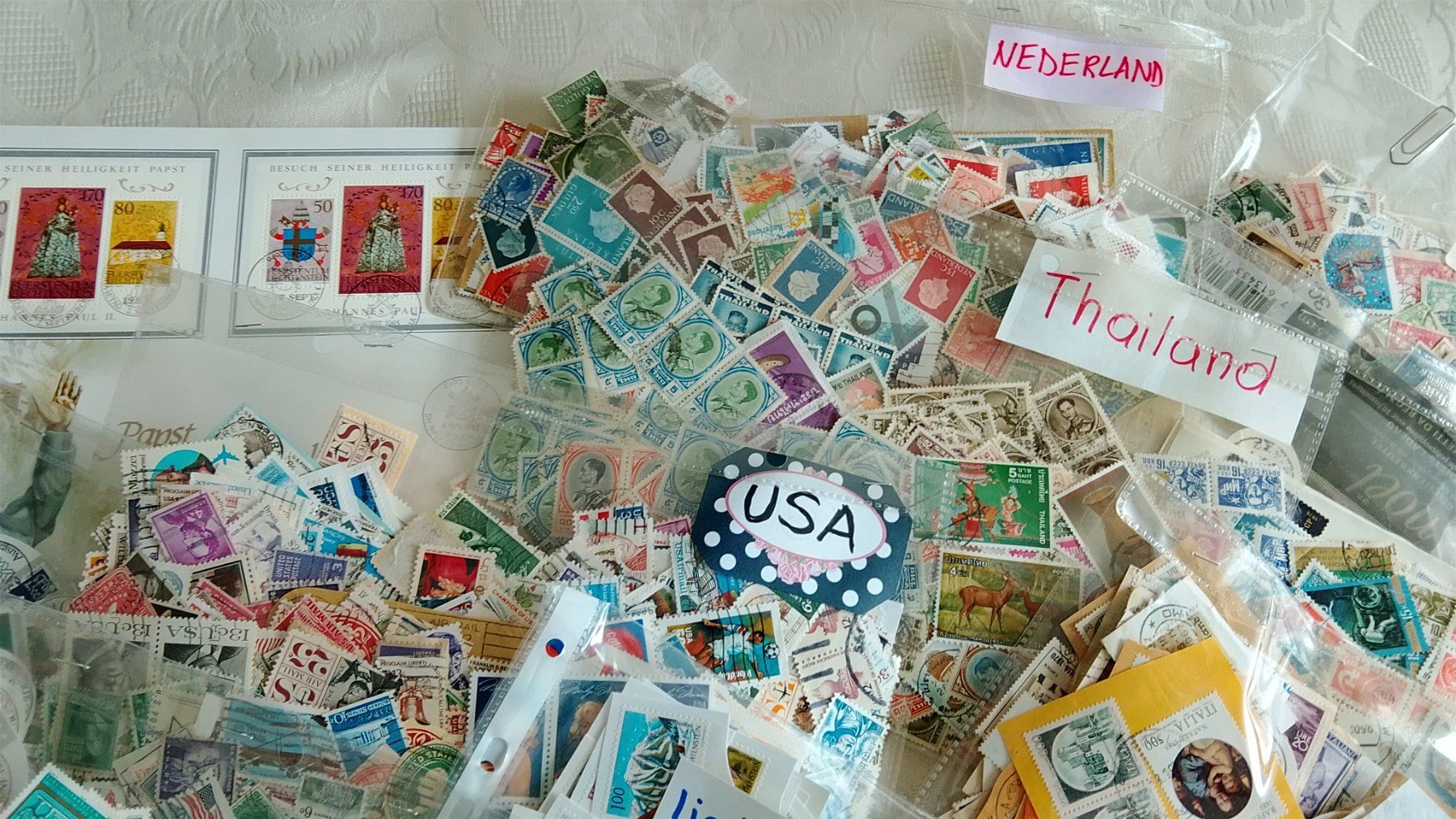 Tutti i francobolli: Lotto francobolli mondiali e buste – Usato da Porza venduto da alba55 2