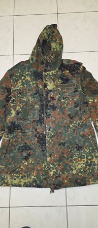Original Bundeswehr Flecktarn Anorak mit Thermofutter