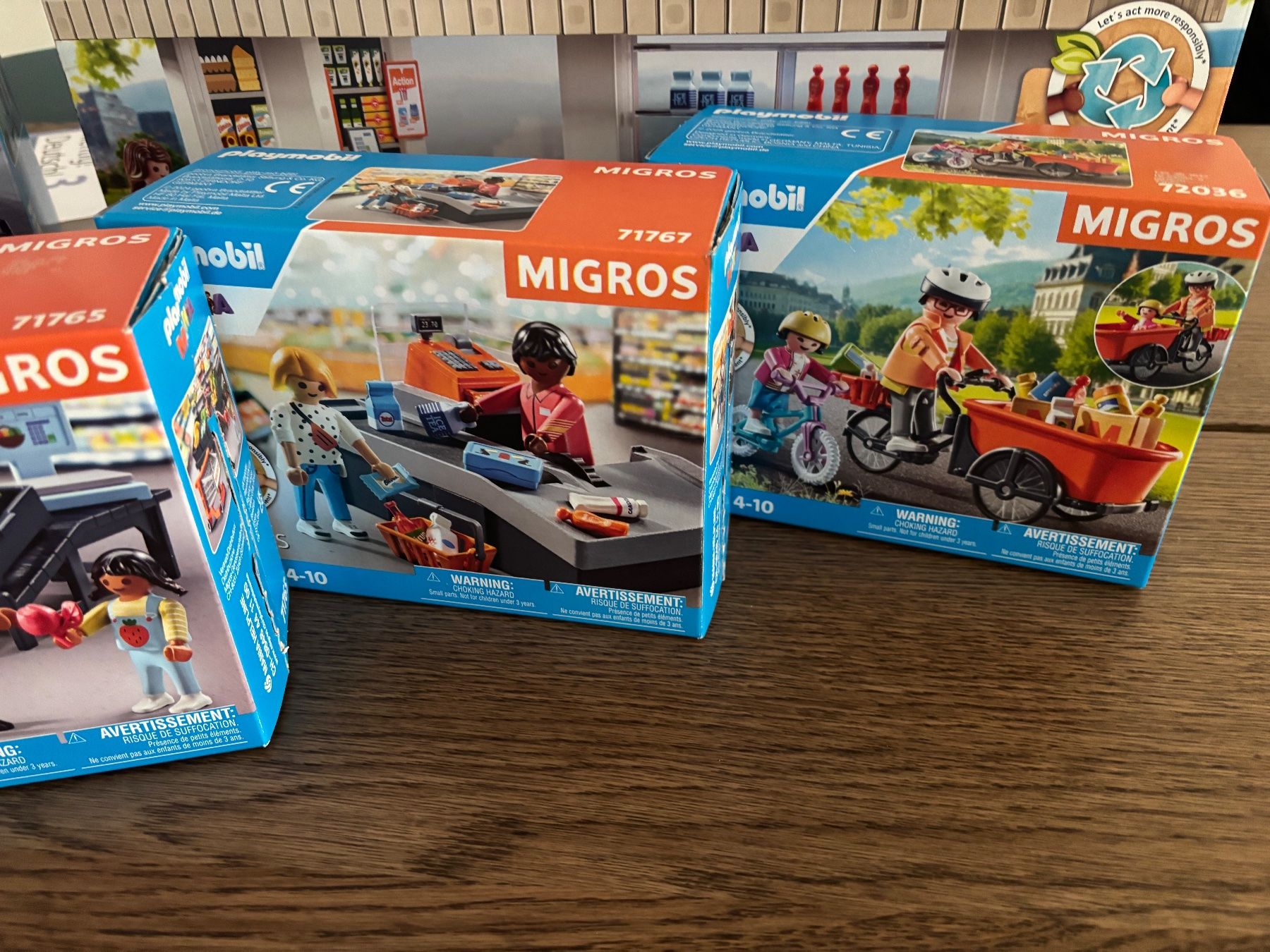 Playmobil Giocattoli: Playmobil Migros Mania Set 11 teile – Nuovo (secondo la descrizione) da Niederweningen venduto da ronboni 4