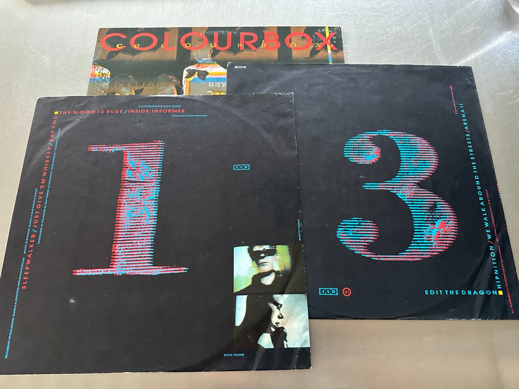 Schallplatten: COLOUR BOX 2LPS SAME - 4AD RECORDS - ÉDITION LIMITÉE – Gebraucht aus Sion von jaipur1401 2