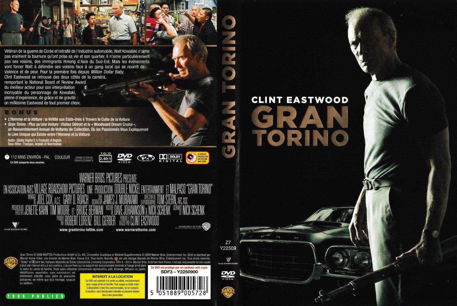 Tutti i DVDs: DVD - Gran Torino (FR) – Usato da Langnau am Albis venduto da MediaRescuerKeLoX