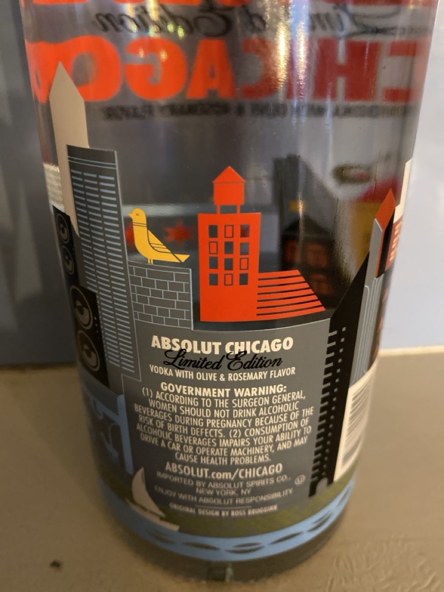 Absolut Vodka Bevande alcoliche: Absolut Vodka "Chicago" – Nuovo (secondo la descrizione) da Burg AG venduto da Lobo016 1