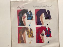 Elton John Single - Heartache All Over The World