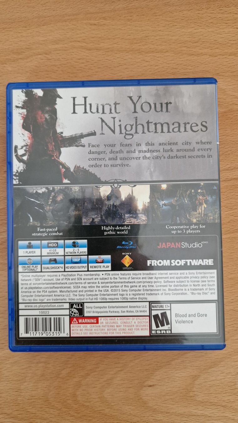 Giochi: Bloodborne – Usato da Zürich venduto da Pampuch 1