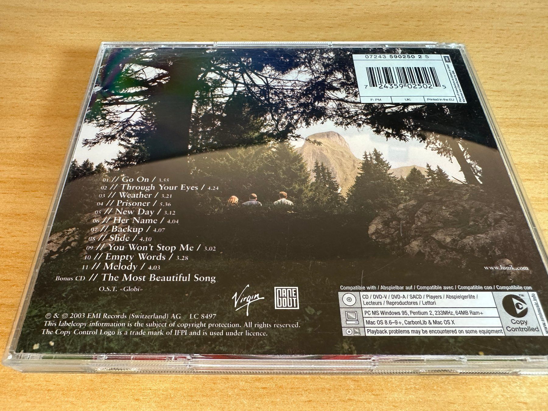 CDs: Lunik – Weather - 2 CD – Gebraucht aus Rikon im Tösstal von Alpenmutz 1