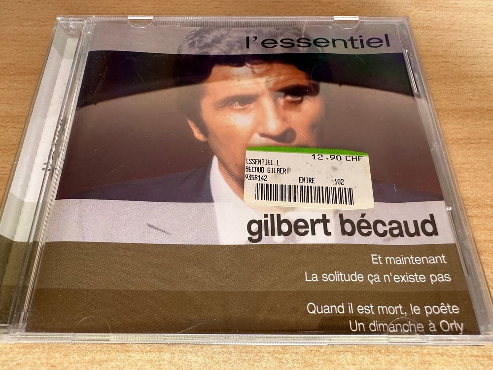 C3 Gilbert Bécaud – L'Essentiel (Gebraucht) in Rikon im Tösstal für CHF ...