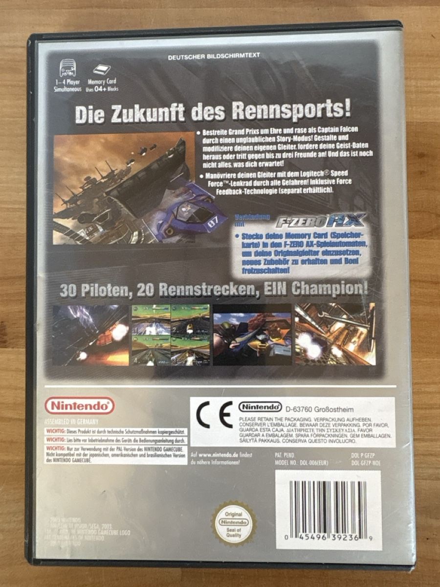 Nintendo Giochi: Nintendo Game / F Zero GX – Usato da Rümlang venduto da euqinom16 1