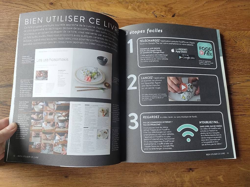 Libri: Livre de recette sushis – Usato da Brienz BE venduto da fan_13 1