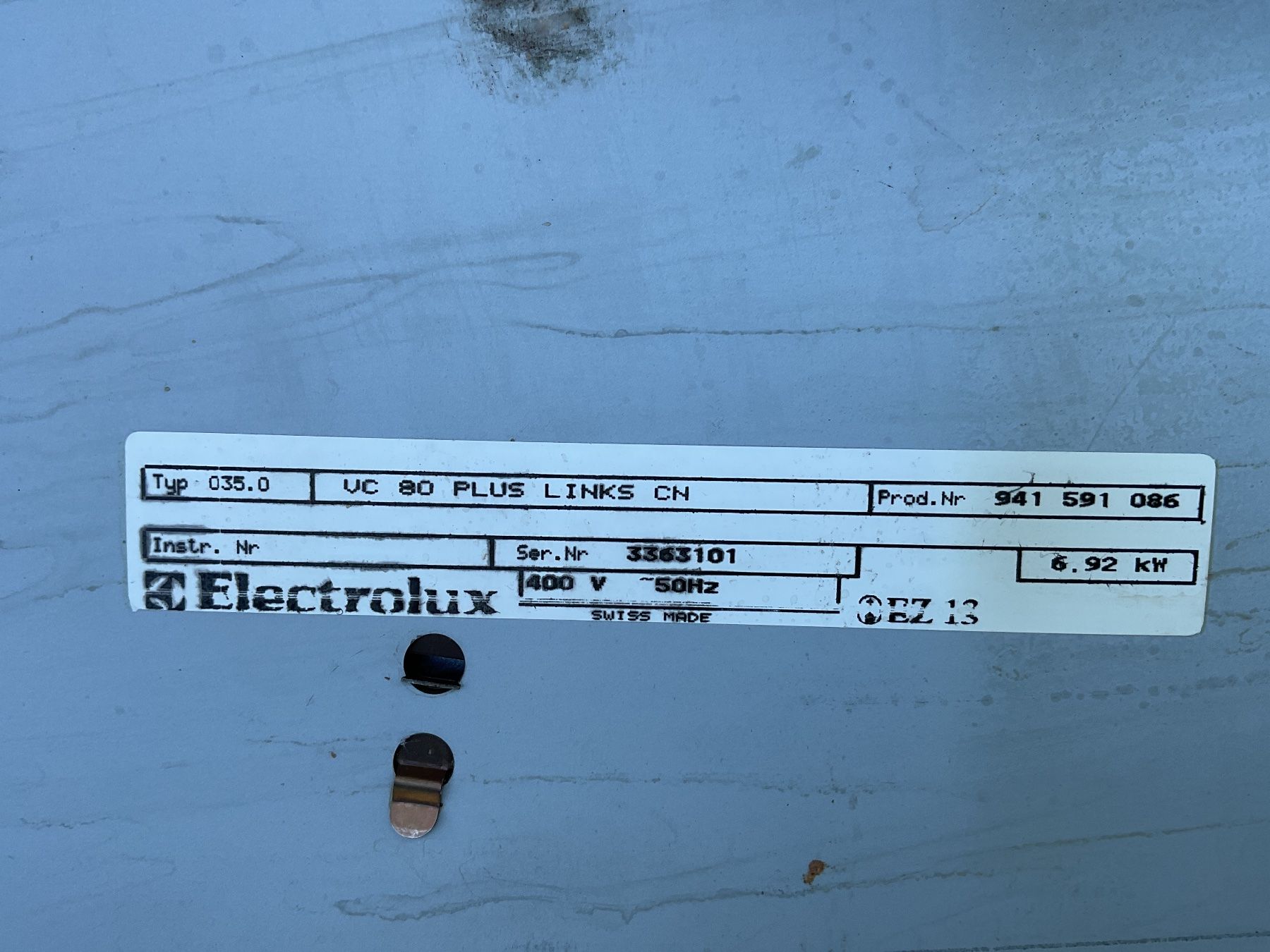 Electrolux Herde: Electrolux Kochfeld, Induktion, UC 90 PLUS LINKS CN – Gebraucht aus Uster von Hotelliquidation 2