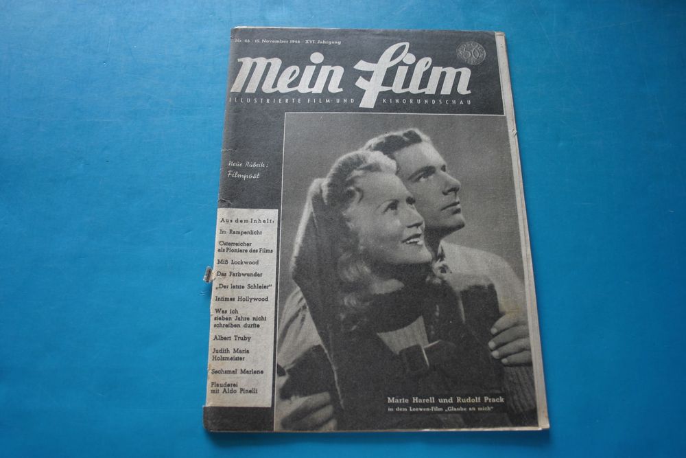 mein film ILLUSTRIERTE FILM UND KINORUNDSCHAU Kaufen auf Ricardo