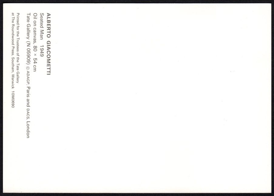 Tutti i francobolli: Maximumkarte Alberto Giacometti – Nuovo (secondo la descrizione) da Dottikon venduto da haeusibuh5 1