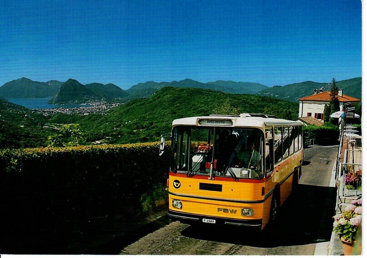 Ansichtskarten: Roveredo mit Postauto – Gebraucht aus Hochdorf von Ziegel-16