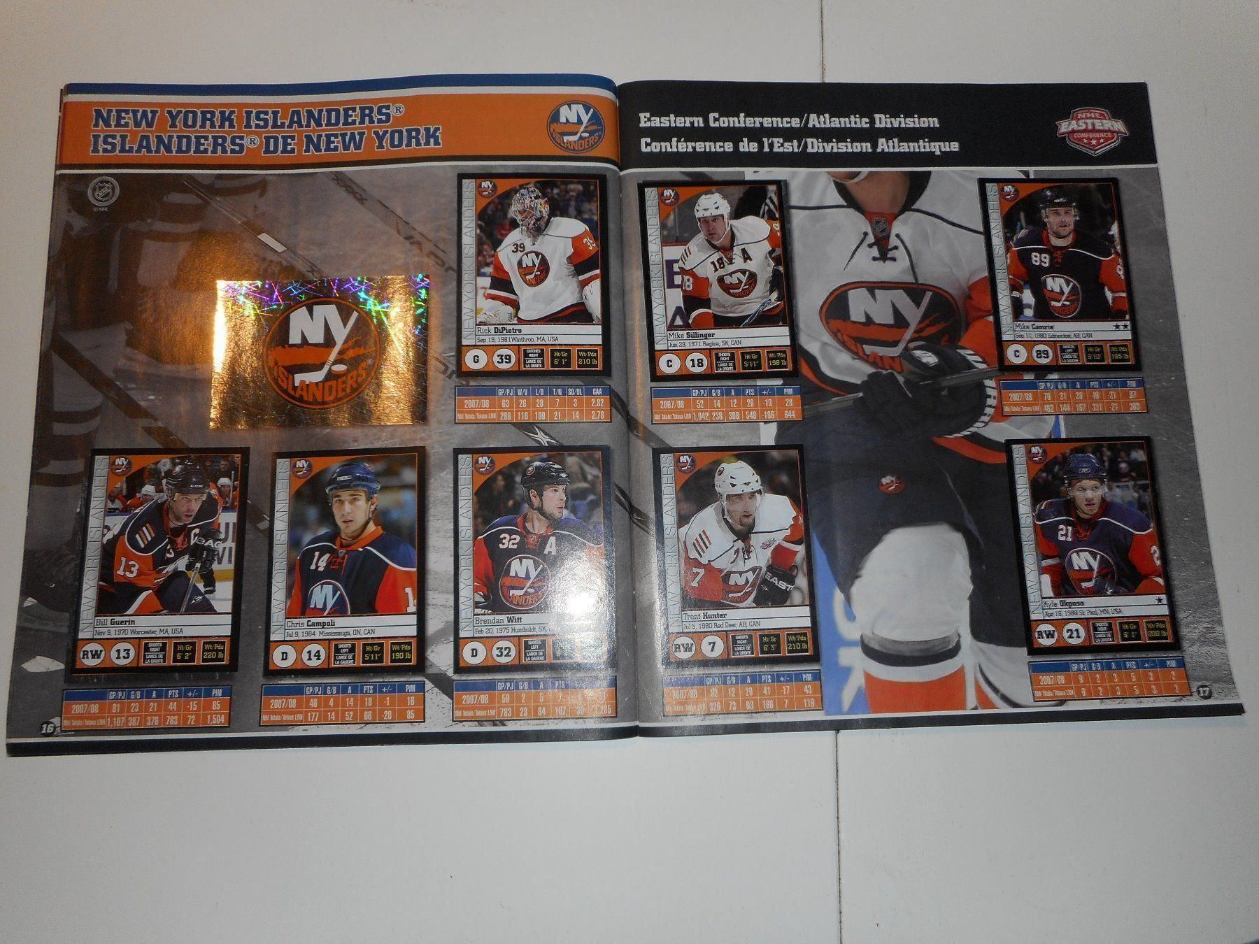 Panini Alben: Album NHL/Eishockey 2008/2009 komplett – Gebraucht aus Cham von Paniniworld 5