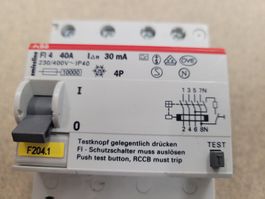 ABB Swissline FI Schutzschalter 40A / 30mA