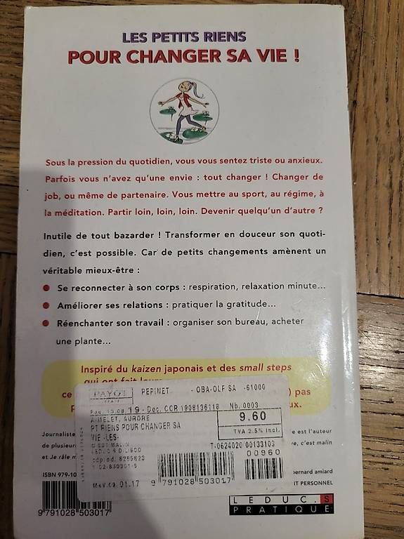 Libri: Les petits rien pour changer sa vie – Usato da Lausanne venduto da sar_yyb7 1