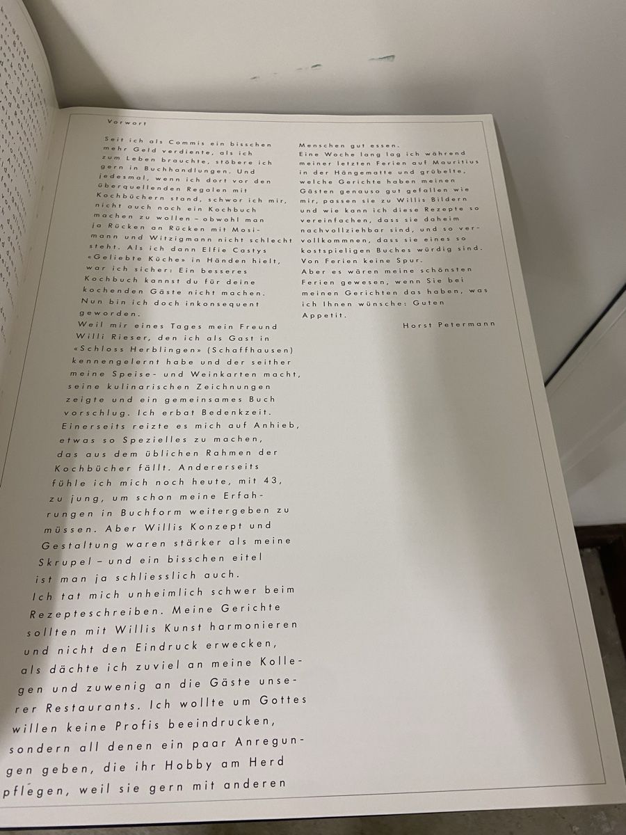 Libri: Tafelbilder Horst Peterman&Willi Rieser – Usato da Dietikon venduto da brocki-eyra 1