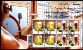 2019 Kleinbogen Bierbraukunst SBK 1747 - 1748 Ersttag