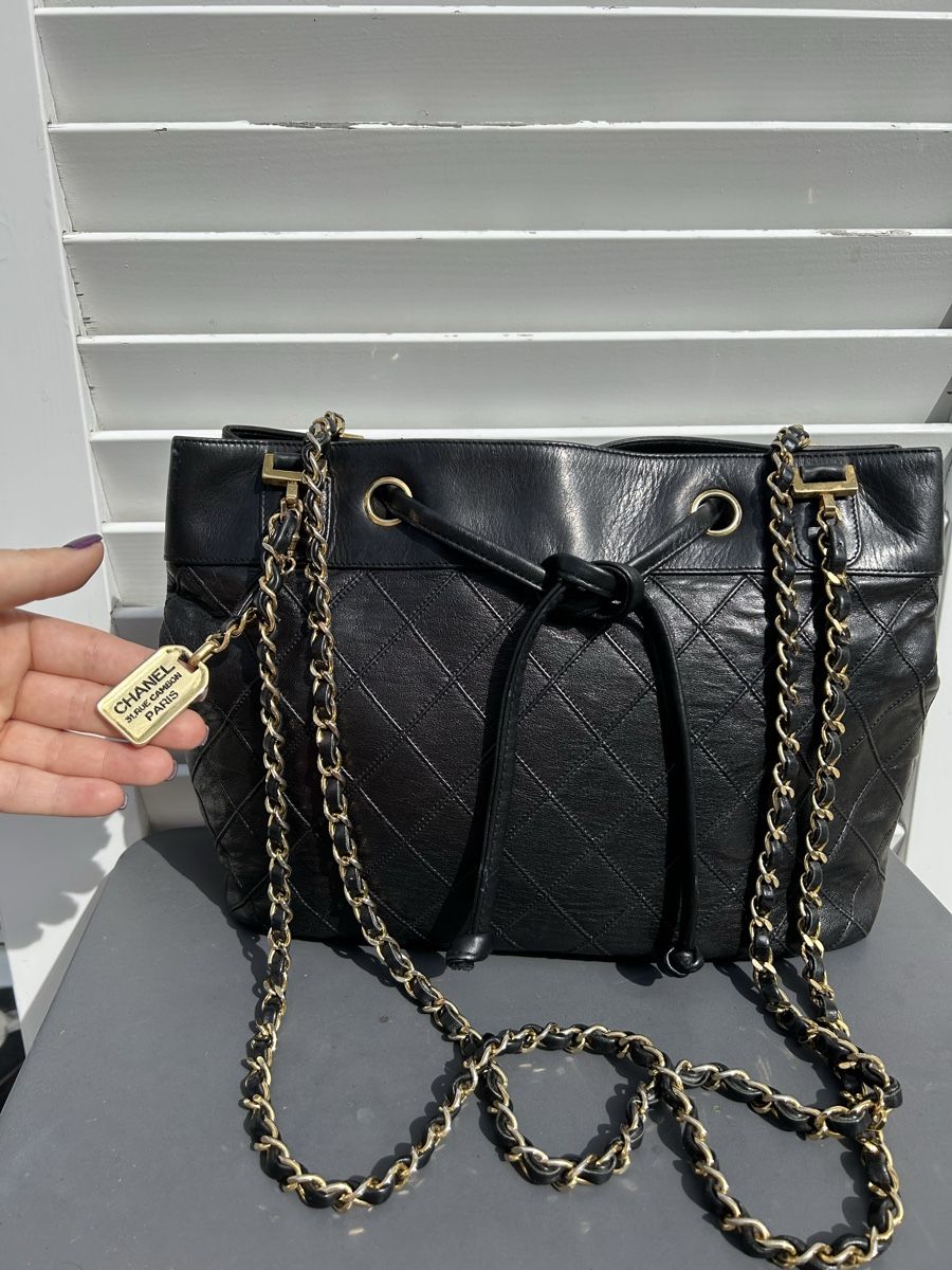 Chanel Borse da donna: Chanel Bicolore Shoulder Bag – Usato da Pfeffingen venduto da Eva_GoVintage 1