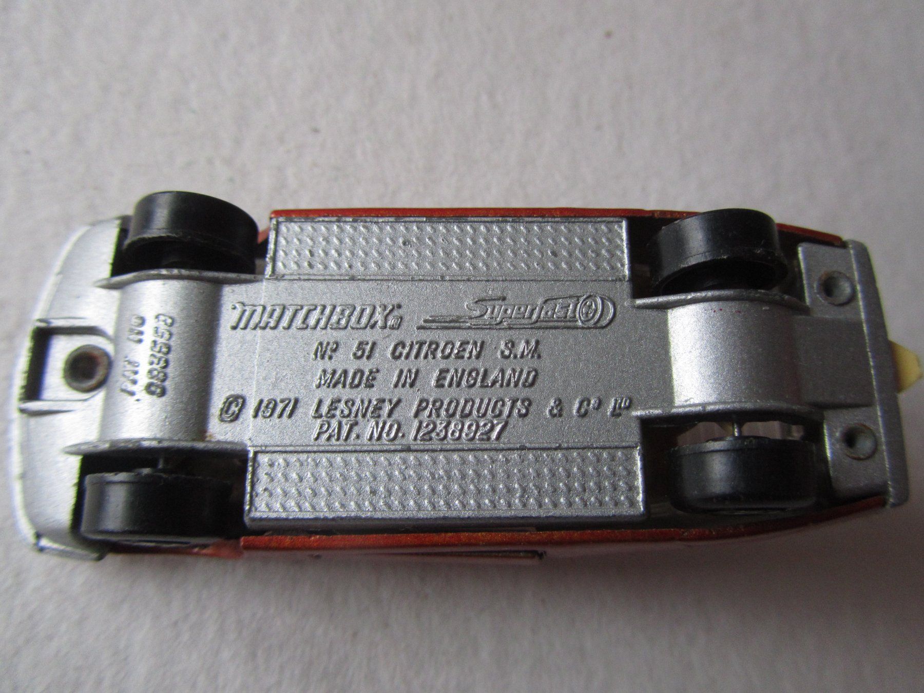 Matchbox Modellautos: Citroen SM, Matchbox Superfast, Nr. 51B – Gebraucht aus Weiningen ZH von dietsch57 7
