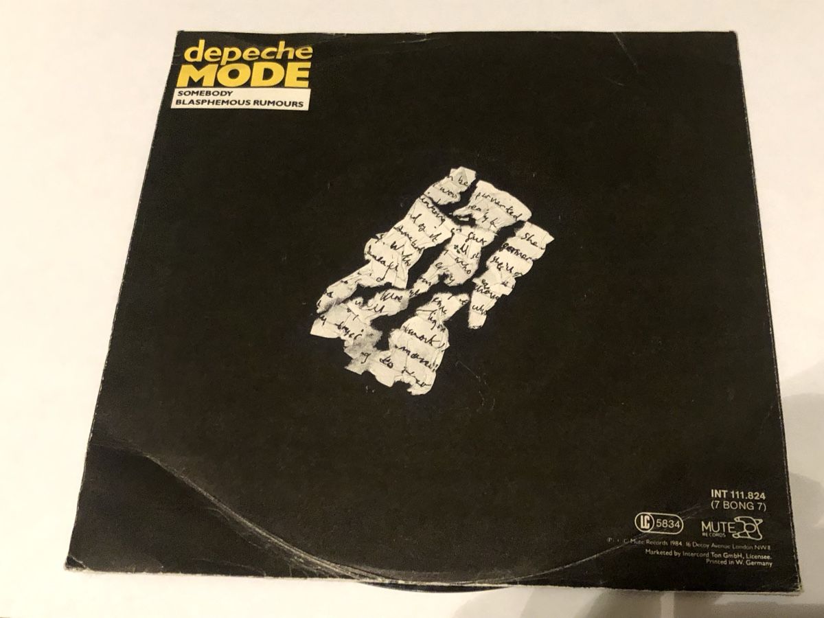 Dischi in vinile: Depeche Mode 1984. Somebody – Usato da Faulensee venduto da Mizuno06 2