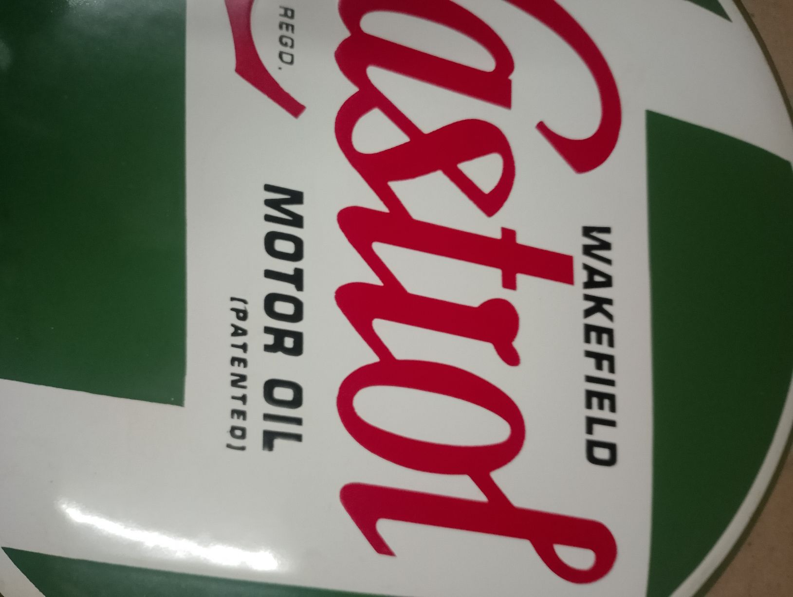 Castrol Insegne: Emaille Schild Castrol ca 40.5 cm – Usato da Safenwil venduto da dodgewc12 5