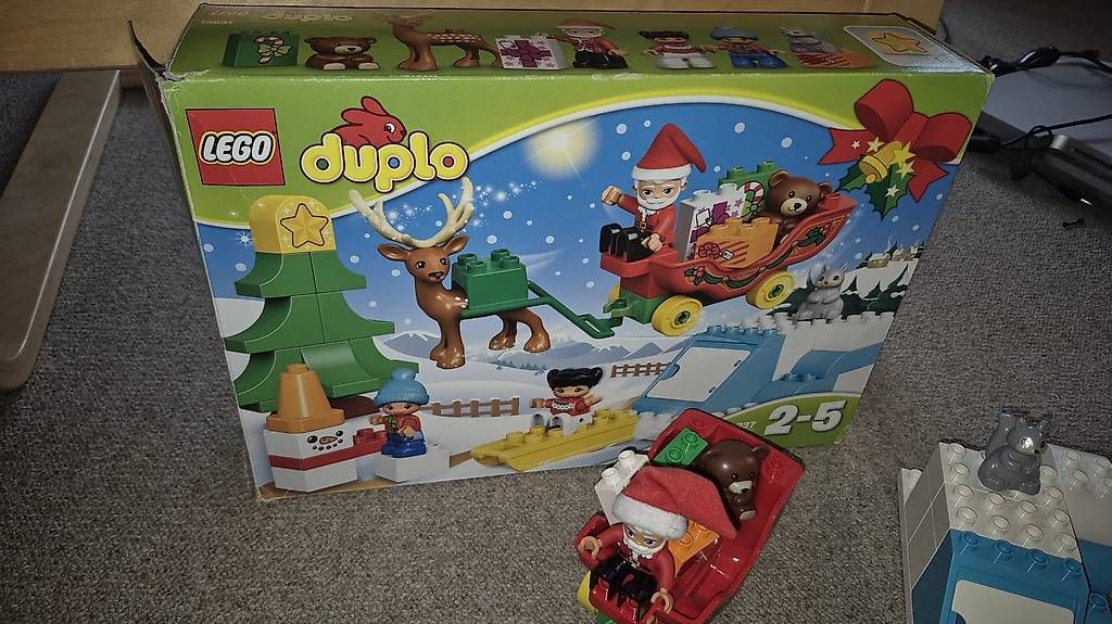 Lego Giocattoli: Duplo 10837 Winterspass mit dem Weihnachtsmann – Usato da Adelboden venduto da afkcamper