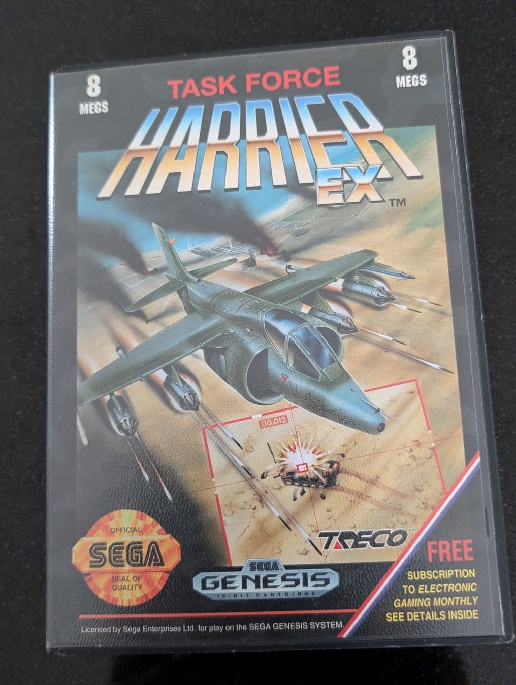 Sega Spiele: TASK FORCE HARRIER EX (US) - SEGA GENESIS – Gebraucht aus Spiegel b. Bern von Natix
