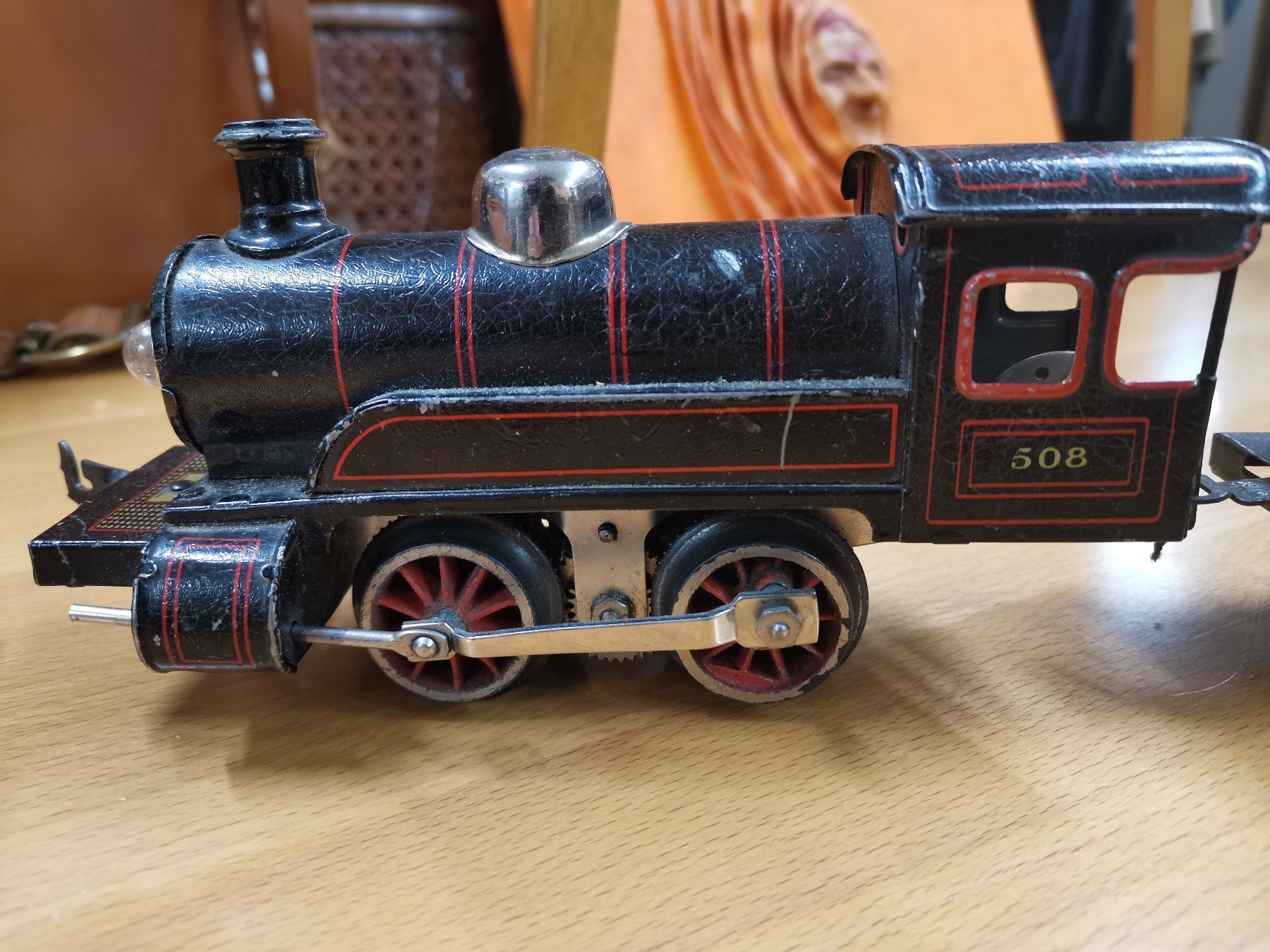 Bing Modelleisenbahnen: Bing Lokomotive 508 mit Bing Tender – Gebraucht aus Suhr von Brocki-Suhr 1