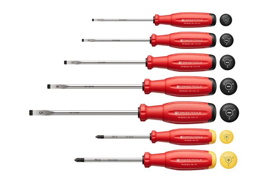 PB Swiss Tools Alle Werkzeuge: Schraubenzieher-Sätze Schlitz / Phillips PB Swiss Tools 3825 – Neu und originalverpackt aus Hausen am Albis von pat_x9nf