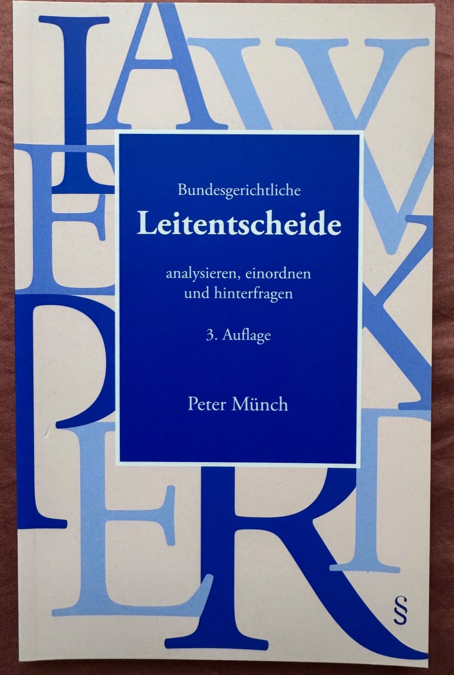 Libri: Bundesgerichtliche Leitentscheide 3. Aufl. – Usato da Winterthur venduto da oElao