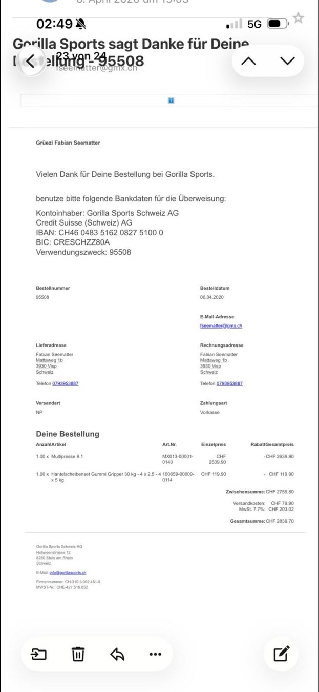 Hometrainer: Kraftstation – Usato da Visp venduto da sin_x552 4
