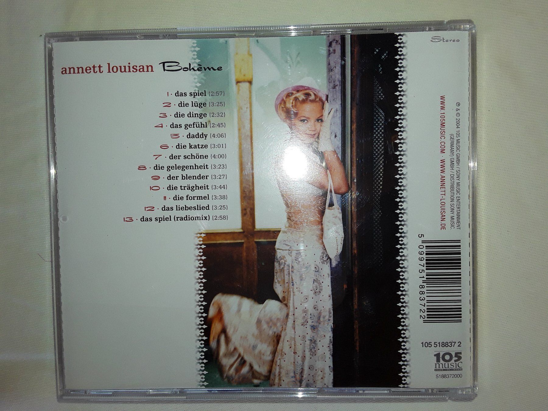 CD: Annett Louisan - Bohème – Usato da Wattwil venduto da tannenmeise73 1