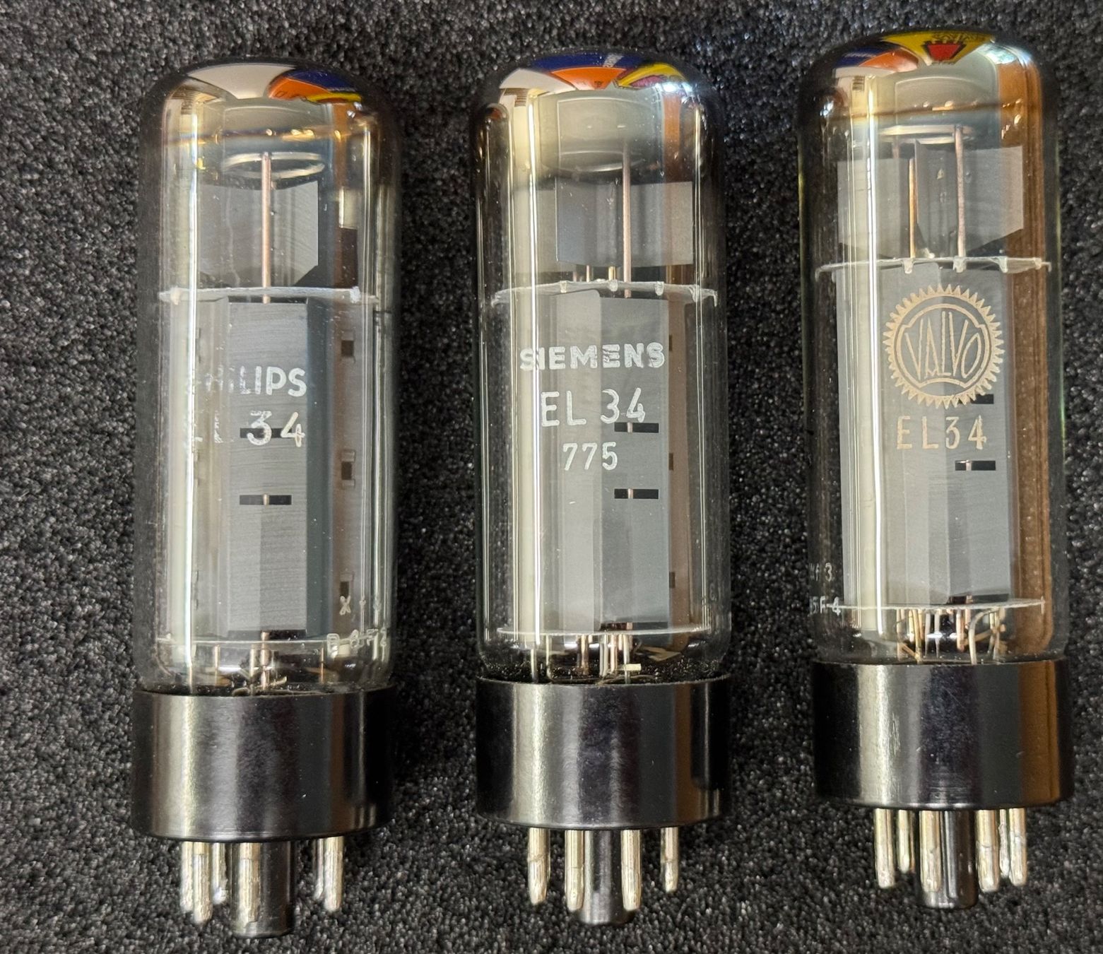Philips Amplificatori: Philips / Siemens / Valvo EL34 Endröhren – Usato da Ebertswil venduto da audivero 1