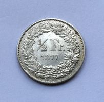 1877 50 Rappen -unz