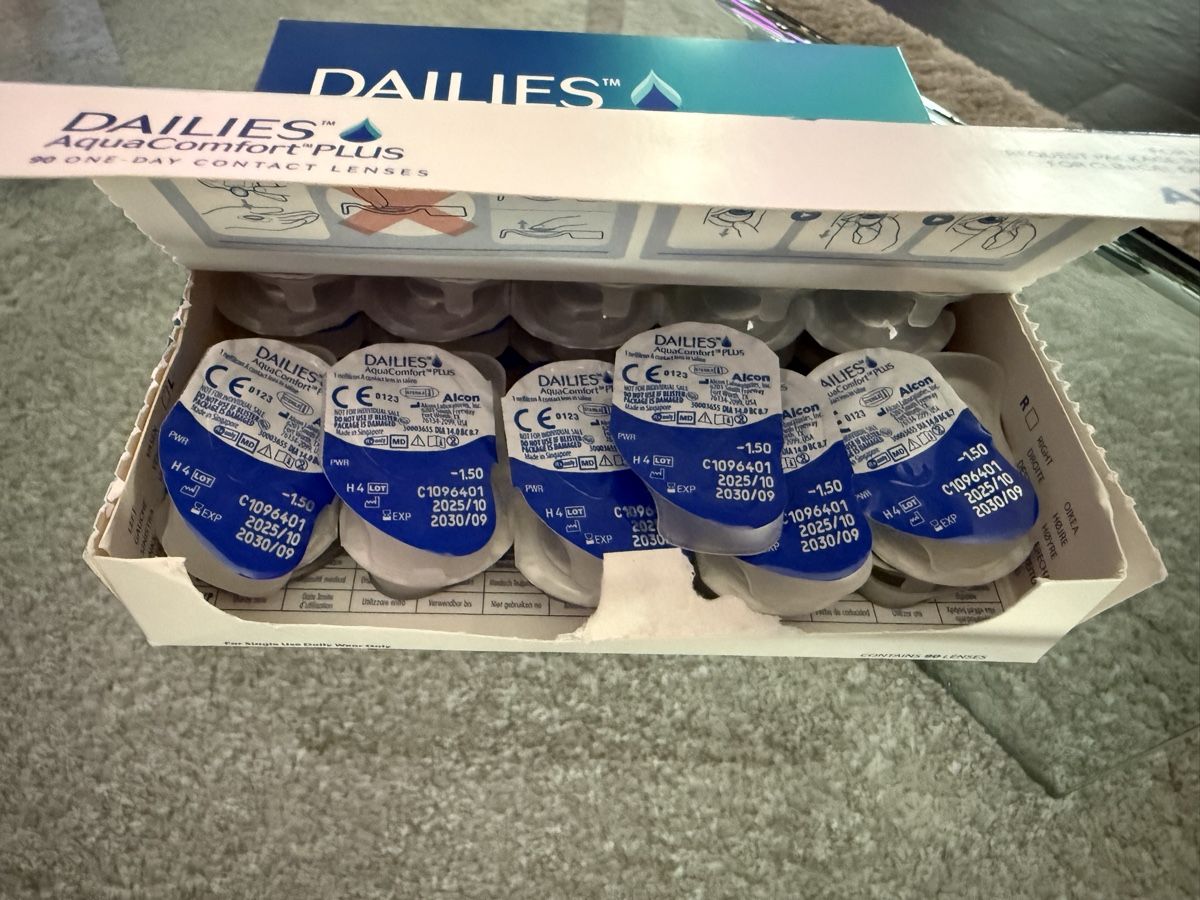 Lenti a contatto: Dailies AquaComfort Plus, -1.50, 84Stk. – Nuovo (secondo la descrizione) da Niederhasli venduto da R__A 1