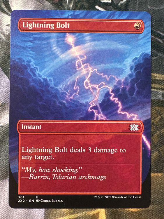 Lightning Bolt Variant 361 Boosterfrisch | Kaufen auf Ricardo